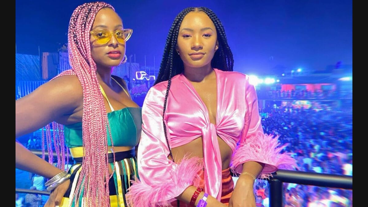 DJ Cuppy X Temi Otedola rocking in braids