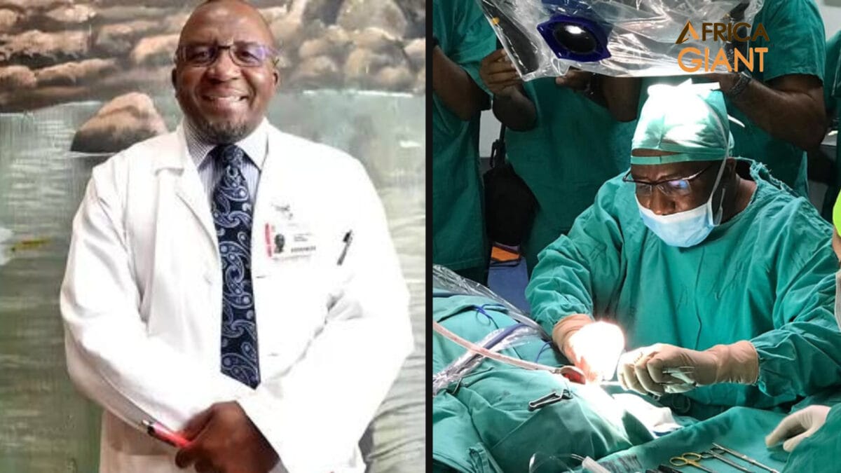 Professor Mashudu Tshifularo Surgeon performs first transplant surgery which cured a deaf man
