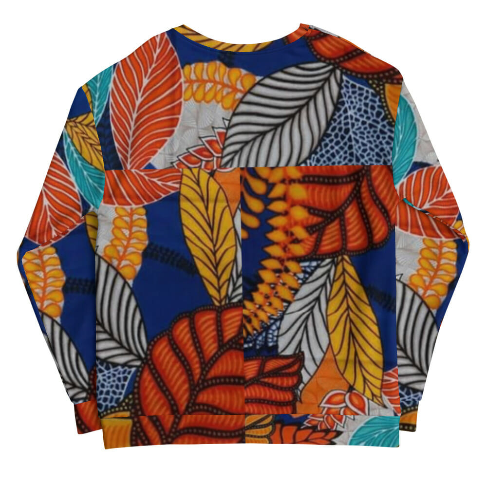 Unisex African Fabric Sweatshirt By PrestonPed UK - Image 2