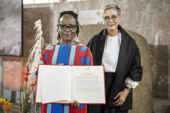 Tsitsi Dangarembga of Zimbabwe Wins PEN Pinter Prize