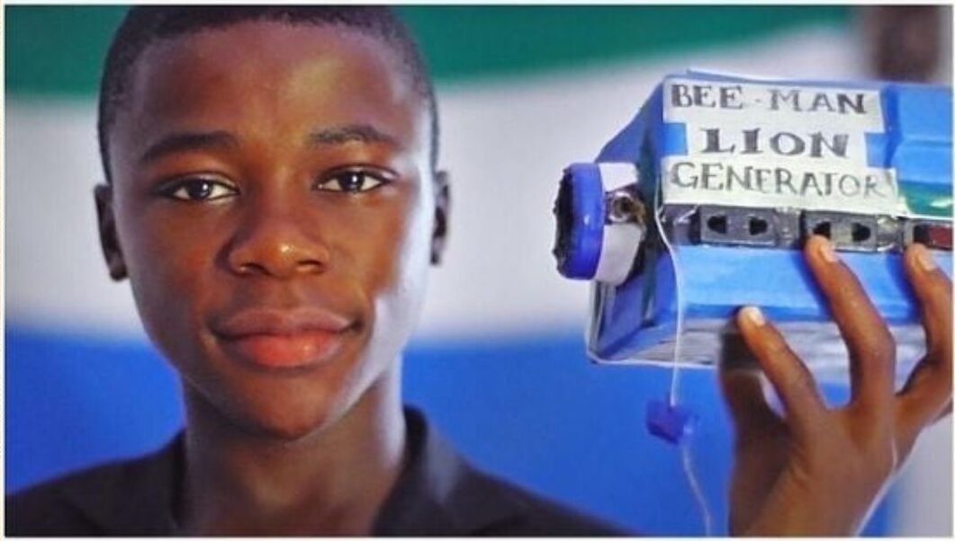 Kelvin Doe, An Inventor Who Used Garbage To Build Transmitters, Generators And Batteries At 13yrs Old