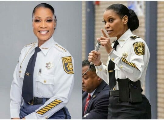 Melody M. Maddox, the first female Sheriff in Dekalb County, US