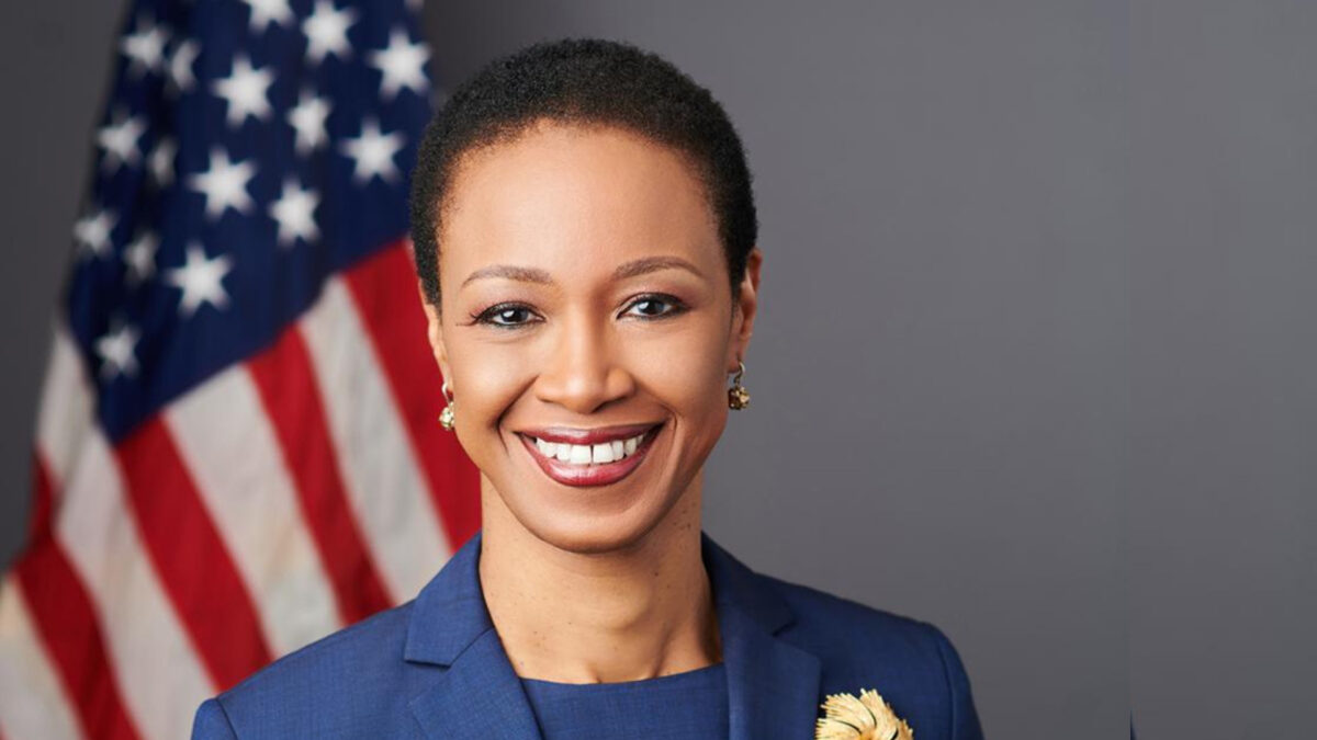 Nigerian-born Ms. Enoh T Ebong currently serving as the director of the United States Trade and Development Agency
