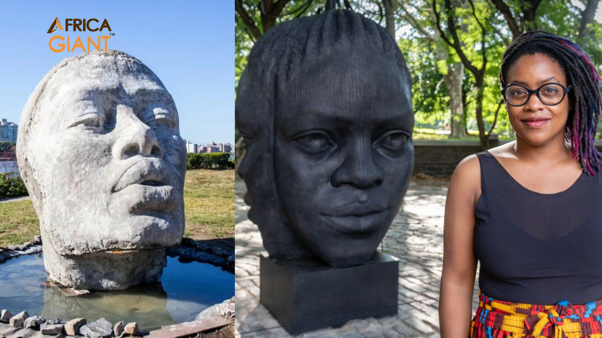 Tanda Francis Sculptures inspired by "Ife" sculptures of the Benin Kingdom