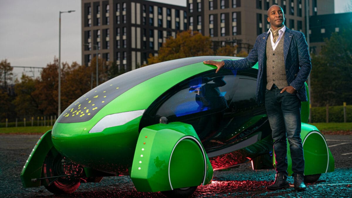 William Sachiti, built Europe's first street-legal driverless cars