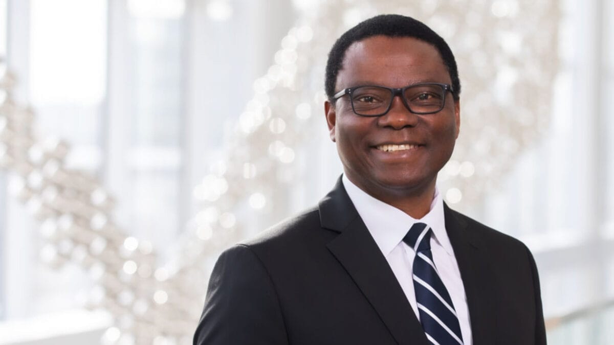Dr. Samuel Achilefu inventor of Cancer Goggles