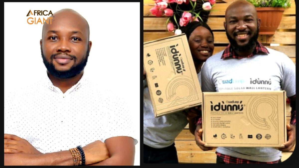 Dozie Igweilo minimising the game with Idunnu, meaning “joy” in Yoruba