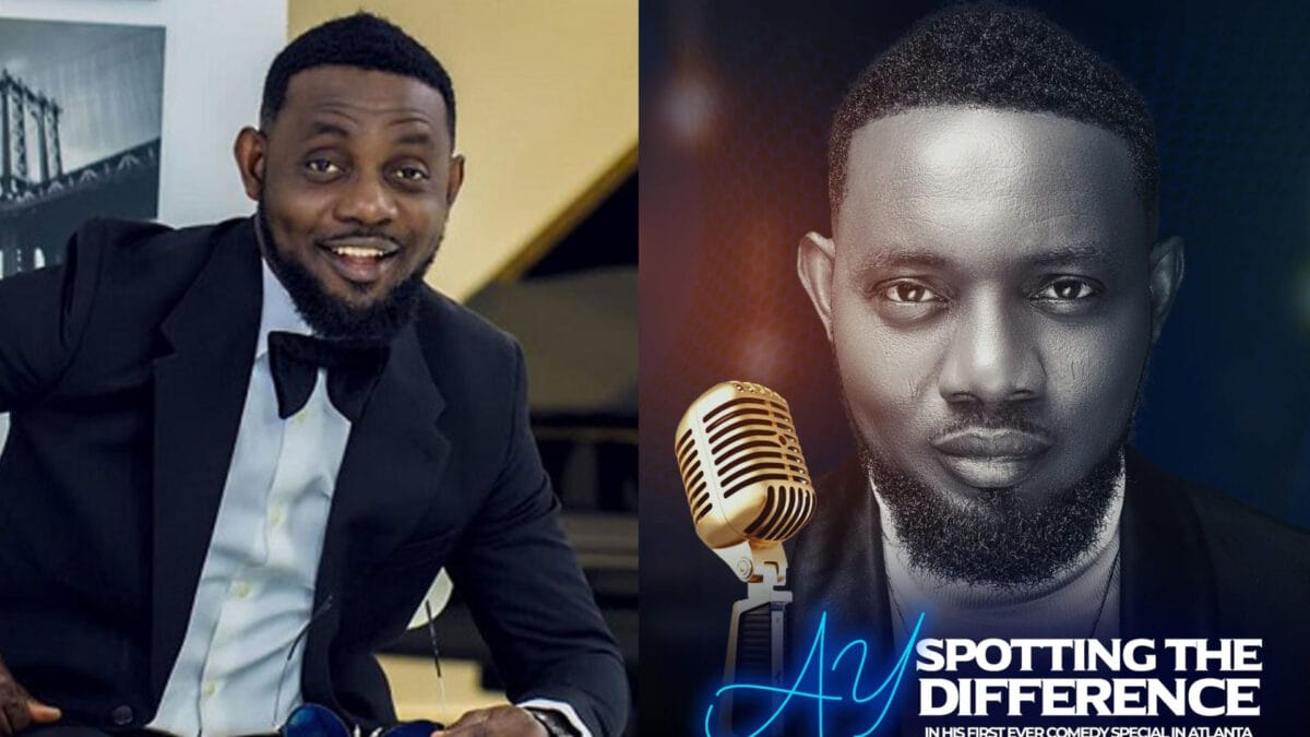 Nigerian comedian (AY) to make his first appearance on Netflix with AY: Spotting the Difference