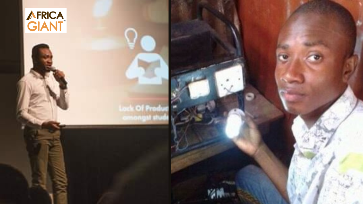 Samuel Moses Elba Invention Provide 24 Hours Of Electricity For Low Income Earners Without Using Any Battery Or Harmful Chemicals