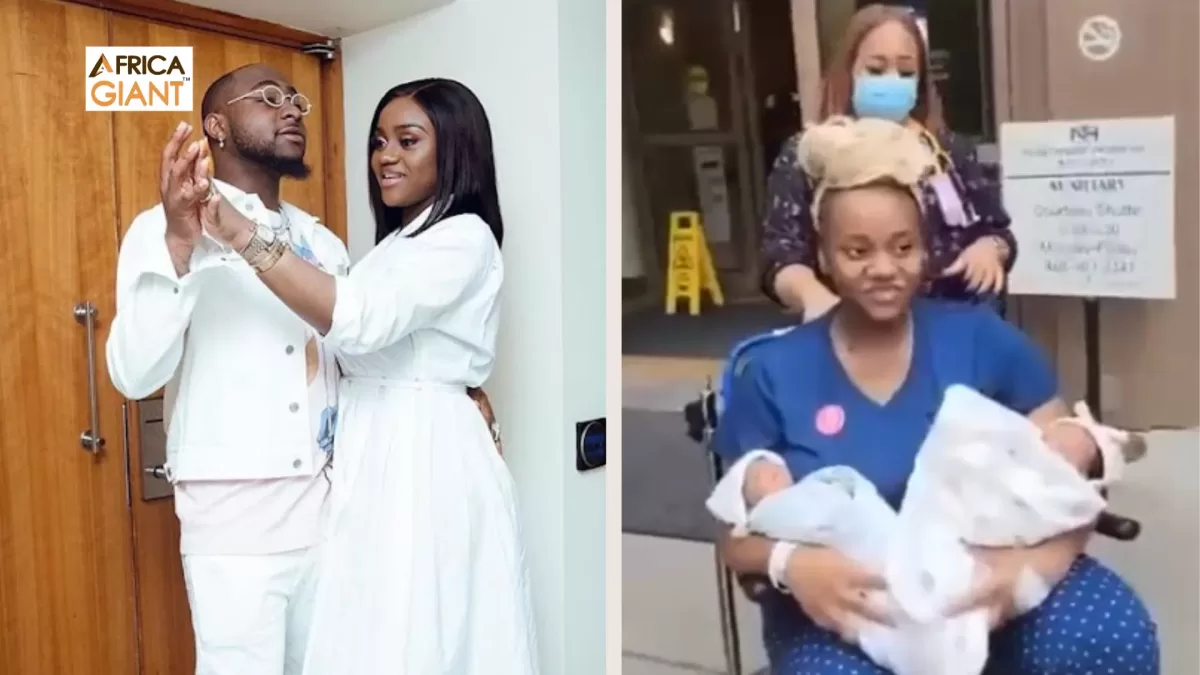 Davido on his new twins "When me and my wife found out, we were shaking"
