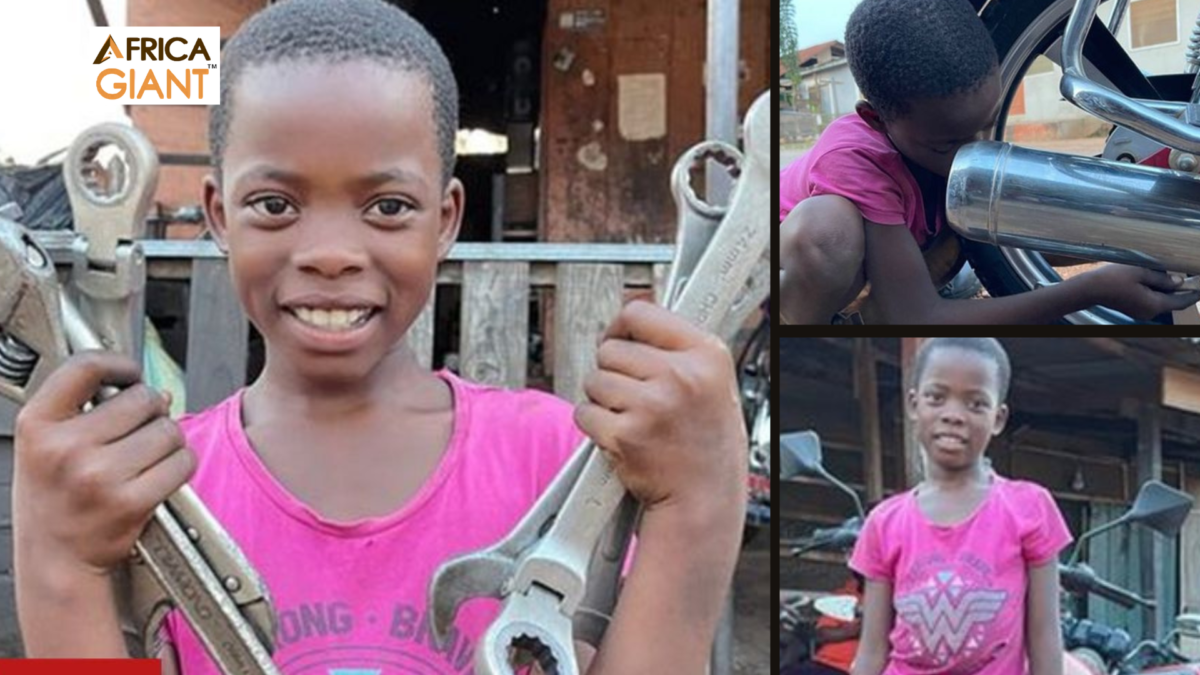 Black excellence: Susanna Adjakie-Apekor motorcycle prodigy who fixed her first bike at just age 6
