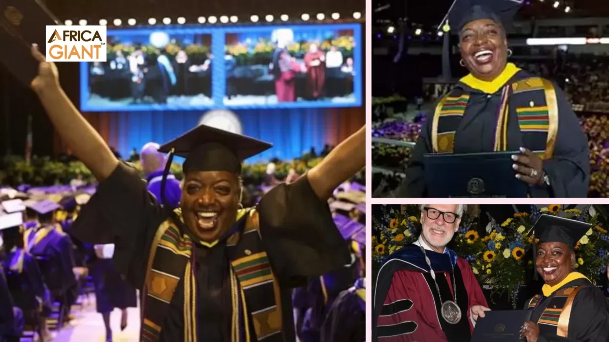 Great-grandmother of 12 Robyn Roberts proves Black excellence: Earns her degree at 63