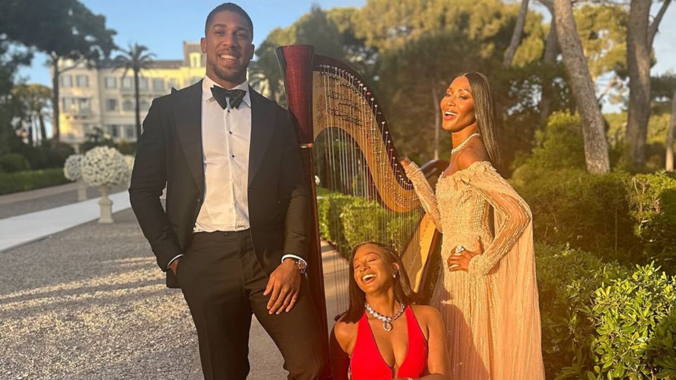 Anthony Joshua teamed up with Mariah Carey, Naomi Campbell, and DJ Cuppy at a lavish South of France wedding