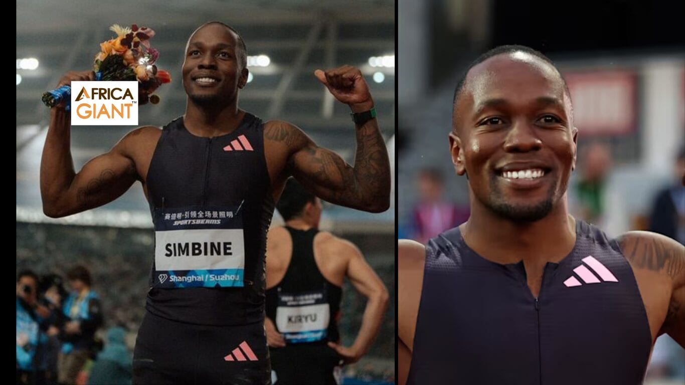 Akani Simbine Sets World Leading Time In The Men's 100m At The Adidas Atlanta City Games 