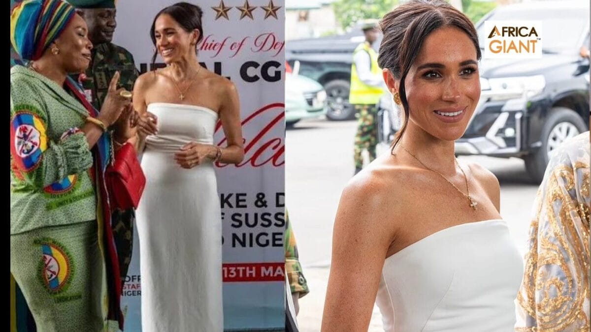 Royalty In Nigeria: Meghan Markle's Elegant Presence At A Special Reception