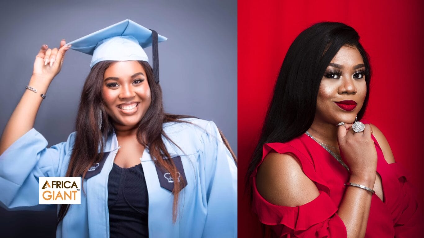 Stella Damasus, a veteran Nollywood actress, daughter, Angelica, graduates from Columbia University. Secures an Ivy League scholarship.