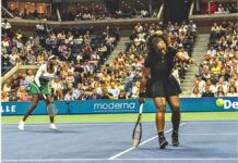 The End of an Era: Revisiting the Williams Sisters’ Final US Open Doubles Run The Williams Sisters final doubles match in 2022, a landmark event in sports celebrated on Africa Giant.