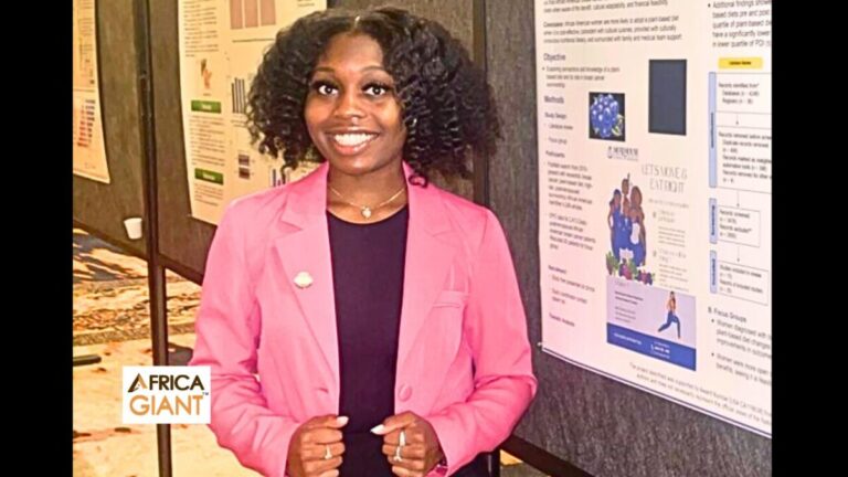 Zakirah Abdul-Hameed, profiled on Africa Giant for her pioneering work to advance equity in cancer care.